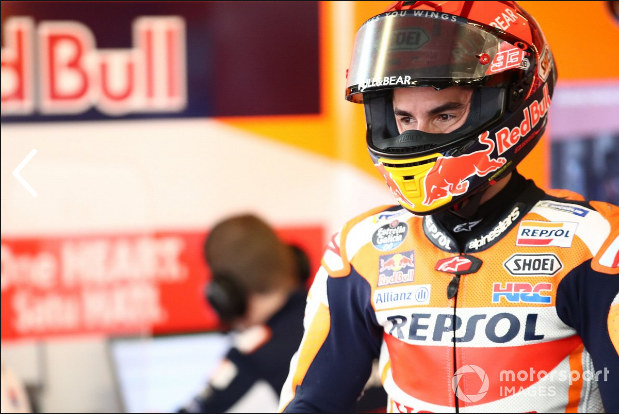 Marc Marquéz en GP circuito Algarve