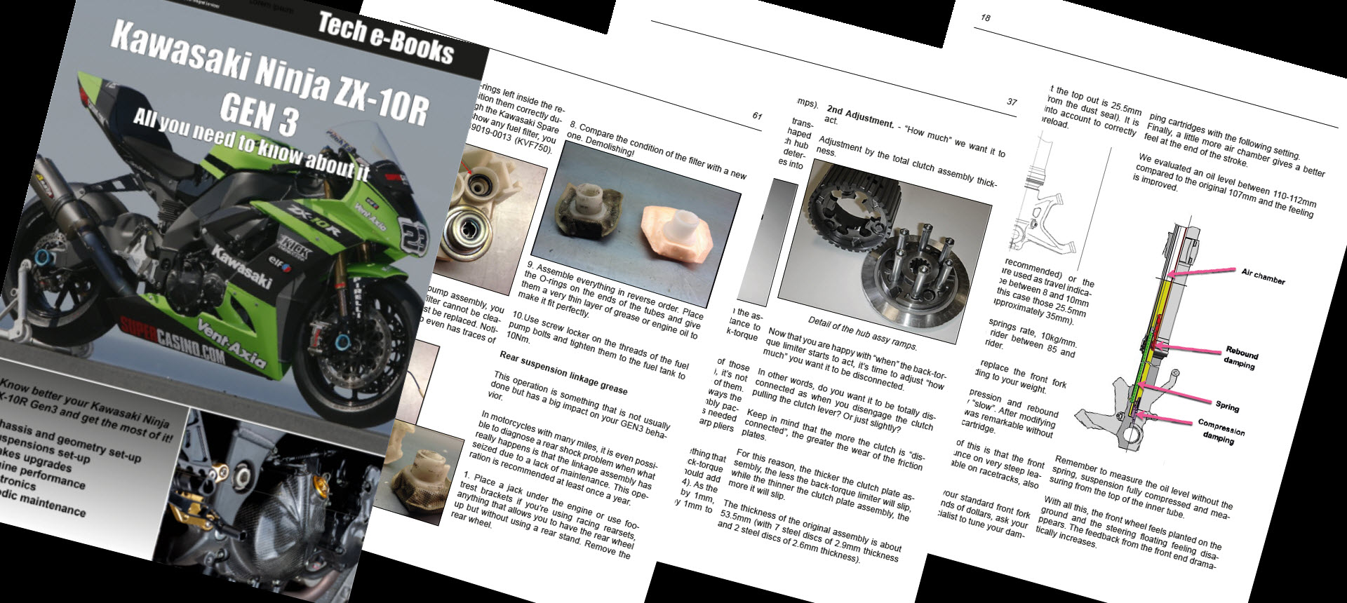 Motorcycle Tech books